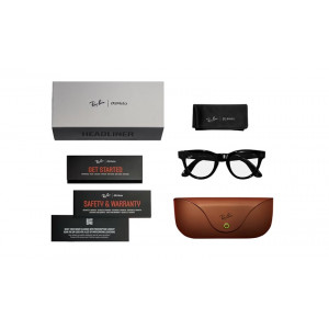 Умные очки Ray-Ban Meta Headliner RW4009 S50, Shiny Black/Polar Green