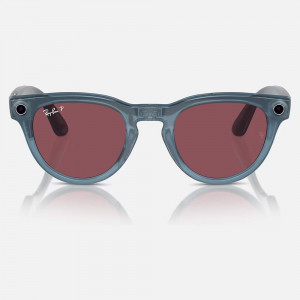 Умные очки Ray-Ban Meta Headliner RW4009 S50, Shiny Jeans/Polar Dusty Red
