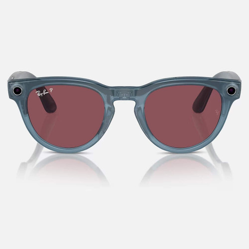 Умные очки Ray-Ban Meta Headliner RW4009 S50, Shiny Jeans/Polar Dusty Red