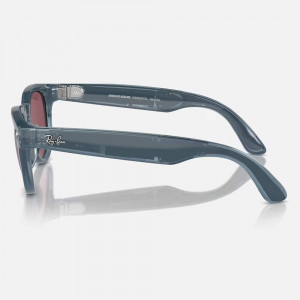 Умные очки Ray-Ban Meta Headliner RW4009 S50, Shiny Jeans/Polar Dusty Red