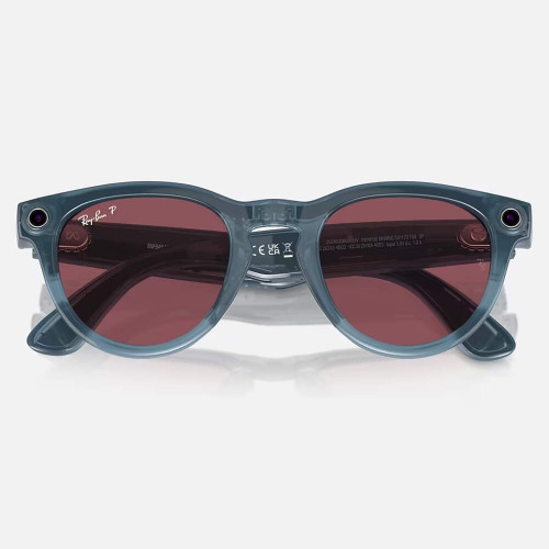 Умные очки Ray-Ban Meta Headliner RW4009 S50, Shiny Jeans/Polar Dusty Red