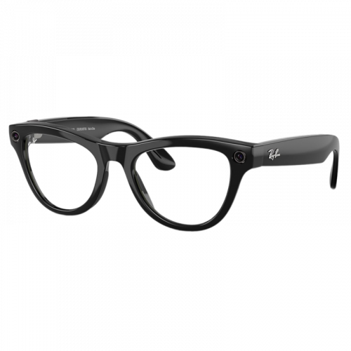 Умные очки Ray-Ban Meta Skyler RW4010 S52, Shiny Black/Amethyst