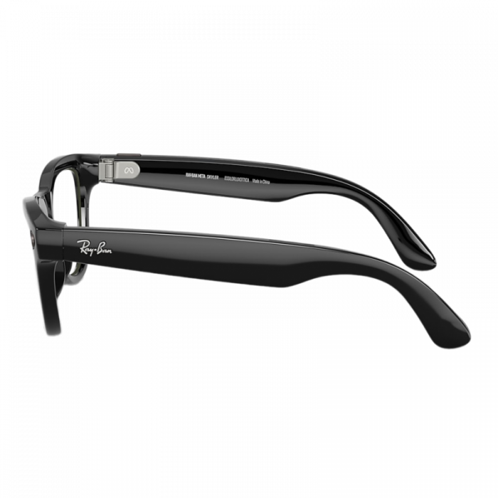 Умные очки Ray-Ban Meta Skyler (Gen 1) S52, Shiny Black/Transitions Amethyst (RW4010)