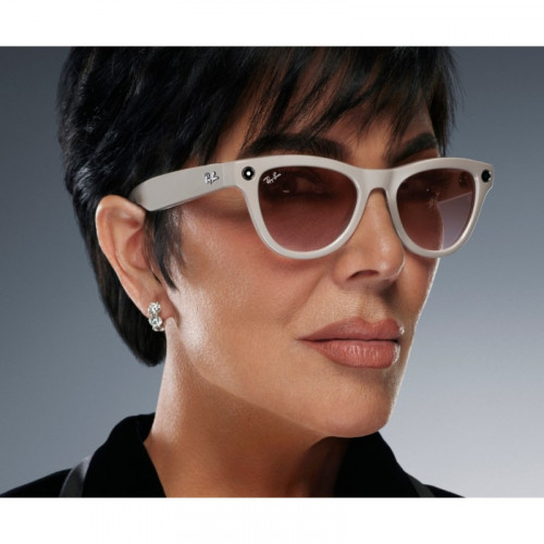 Умные очки Ray-Ban Meta Skyler RW4010 S52, Shiny Black/Amethyst