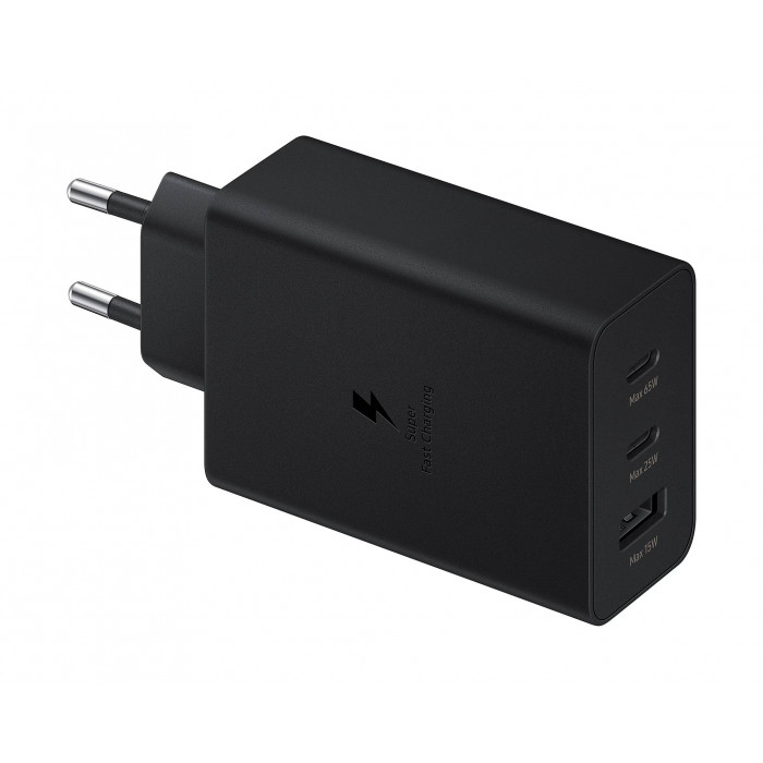 СЗУ Samsung Power Adapter 65W 2C+U, Black