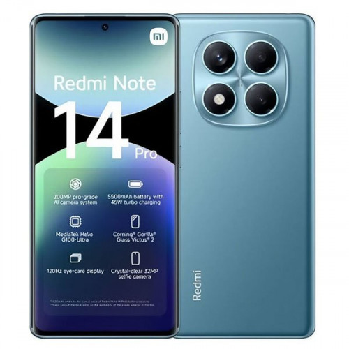 Cмартфон Xiaomi Redmi Note 14 Pro 12/256GB, Ocean Blue