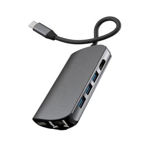 Адаптер-переходник VLP Infinity Hub 8in1, графит