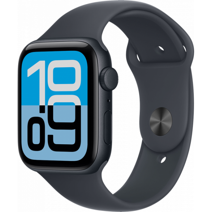 Apple Watch SE 3 (2025) 40mm, Midnight Aluminum, Midnight Sport Band, S/M
