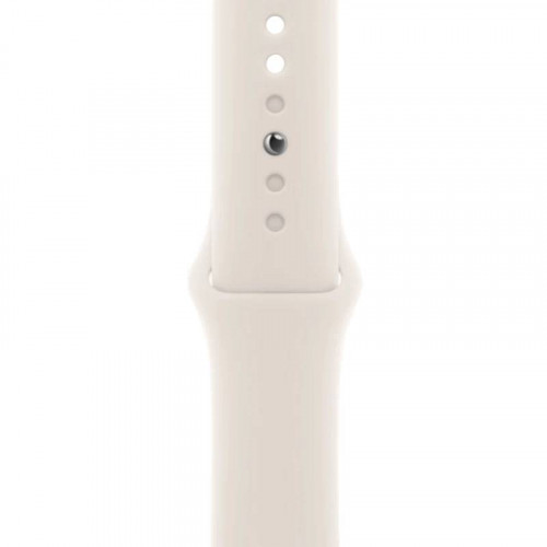 Apple Watch SE 3 (2025) 44mm, Starlight, Ремешок Starlight Sport Band, размер S/M