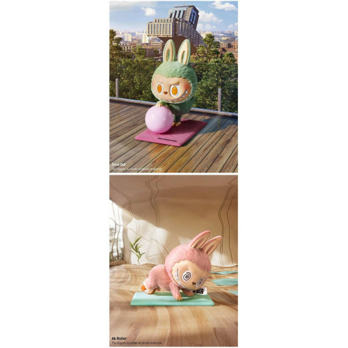 Брелок LABUBU The Monsters Lazy Yoga, 1шт