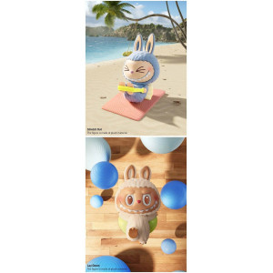 Брелок LABUBU The Monsters Lazy Yoga, 1шт
