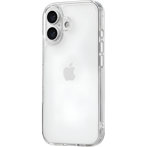 Чехол силиконовый uBear Real для iPhone 17, прозрачный