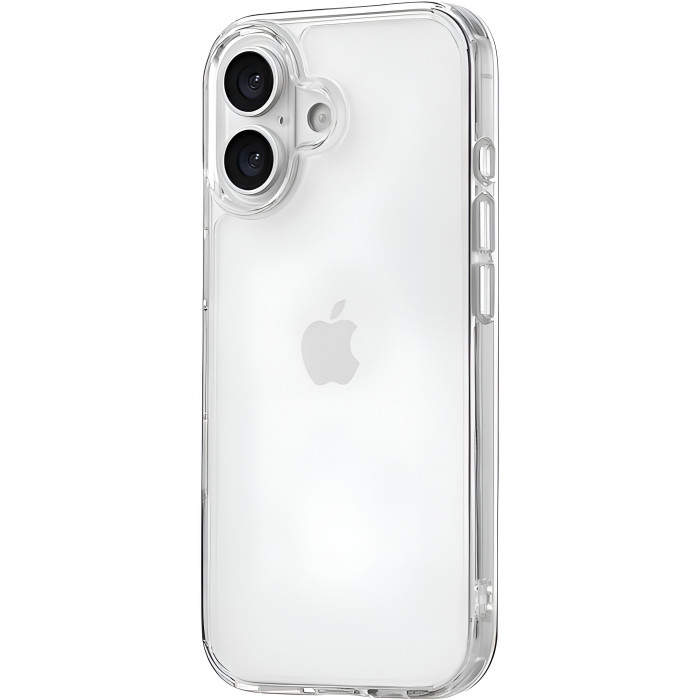 Чехол силиконовый uBear Real для iPhone 17, прозрачный