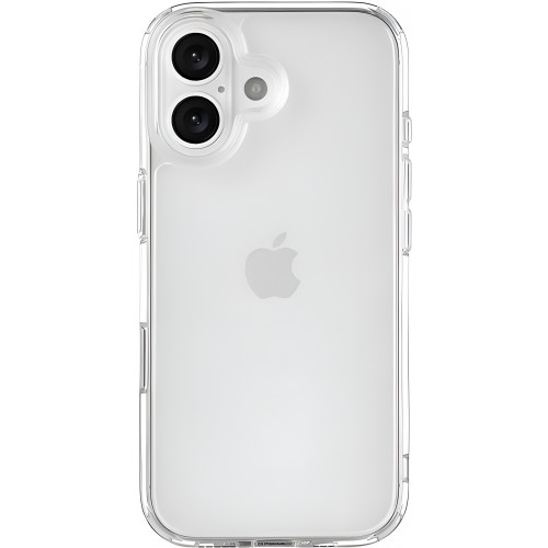 Чехол силиконовый uBear Real для iPhone 17, прозрачный