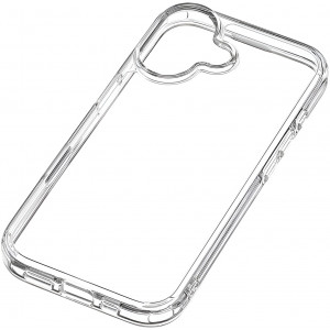 Чехол силиконовый uBear Real для iPhone 17, прозрачный