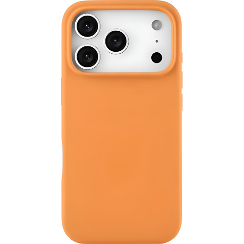 Чехол силиконовый uBear Touch для iPhone 17 Pro Max, оранжевый