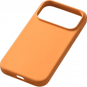 Чехол силиконовый uBear Touch для iPhone 17 Pro Max, оранжевый