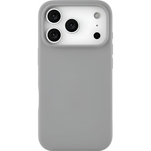 Чехол силиконовый uBear Touch для iPhone 17 Pro Max, серый