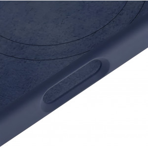 Чехол силиконовый uBear Touch для iPhone 17 Pro Max, синий
