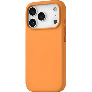 Чехол силиконовый uBear Touch для iPhone 17 Pro, оранжевый