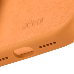 Чехол силиконовый uBear Touch для iPhone 17 Pro, оранжевый