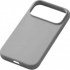 Чехол силиконовый uBear Touch для iPhone 17 Pro, серый