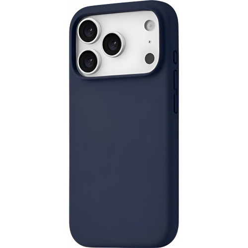 Чехол силиконовый uBear Touch для iPhone 17 Pro, синий