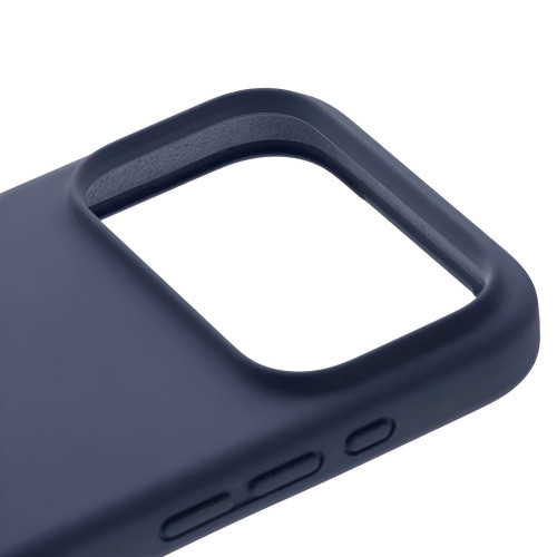 Чехол силиконовый uBear Touch для iPhone 17 Pro, синий
