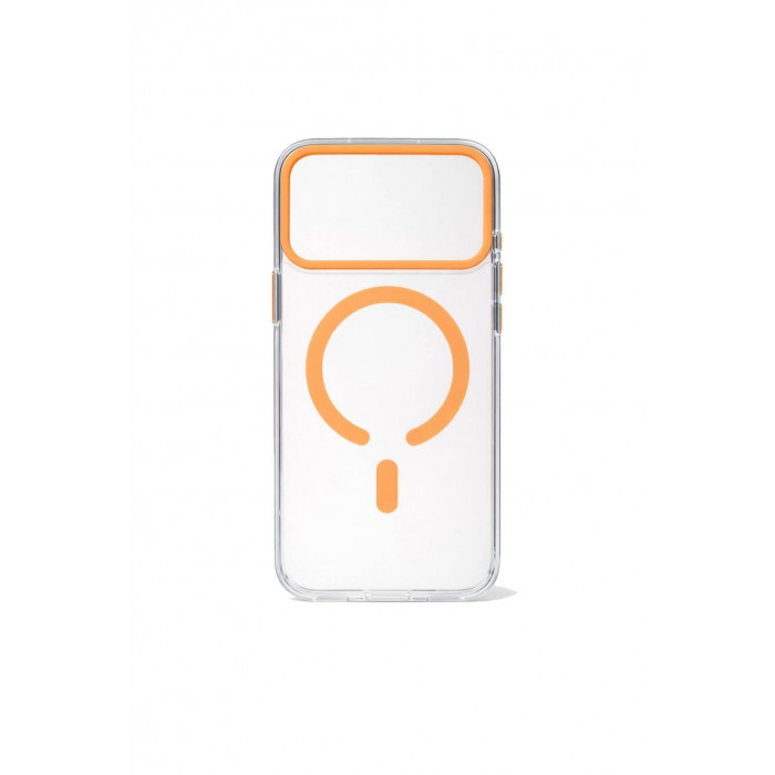Чехол AceCase CRYSTAL SHIELD для iPhone 17 Pro, Cosmic Orange