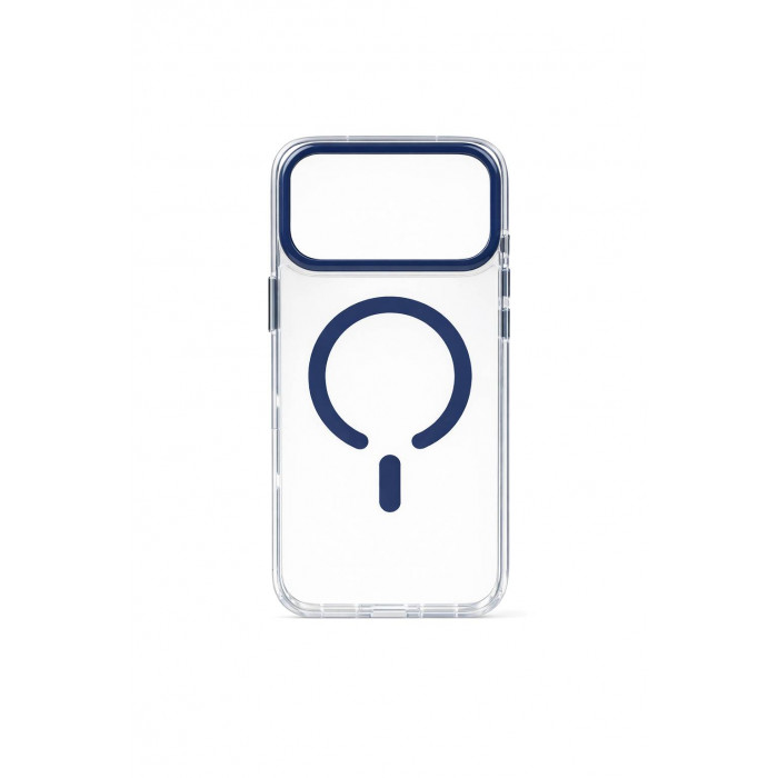 Чехол AceCase CRYSTAL SHIELD для iPhone 17 Pro Max, Deep Blue