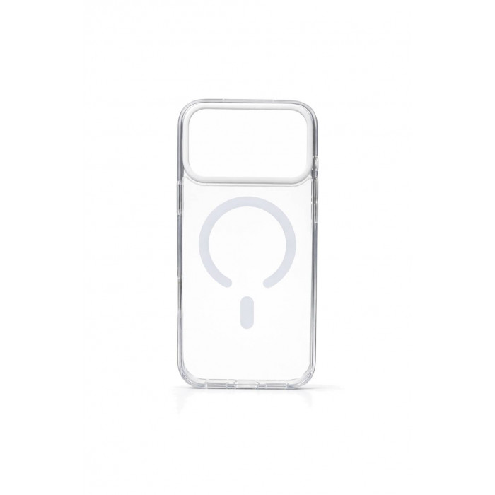 Чехол AceCase CRYSTAL SHIELD для iPhone 17 Pro, Silver