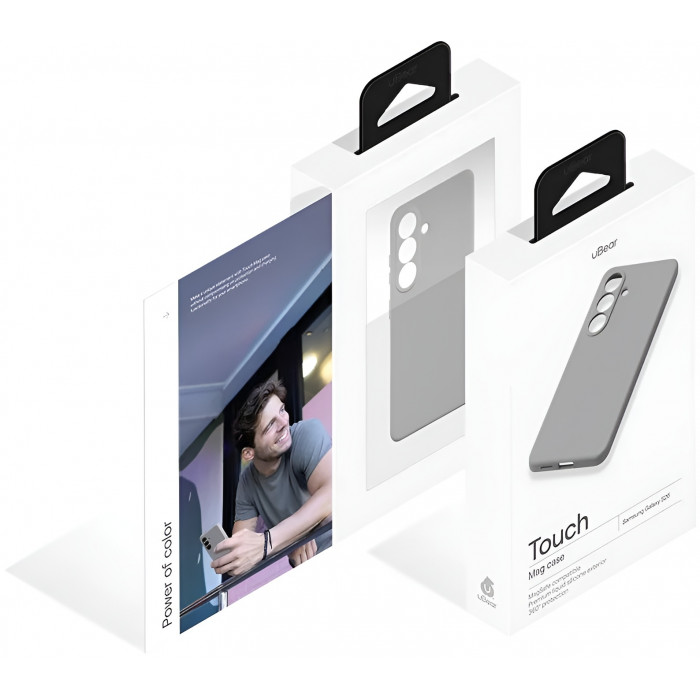 Чехол uBear Touch Mag Сase для Samsung S26, серый