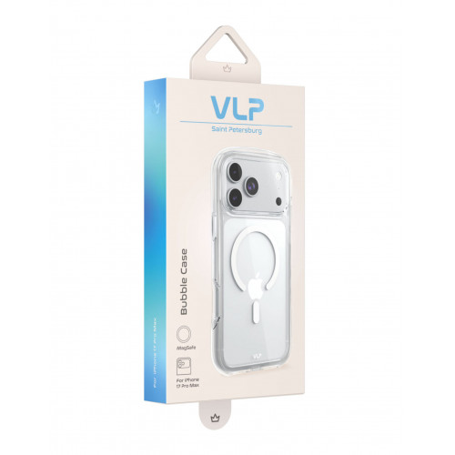 Чехол VLP Bubble Case для iPhone 17 Pro Max, прозрачный