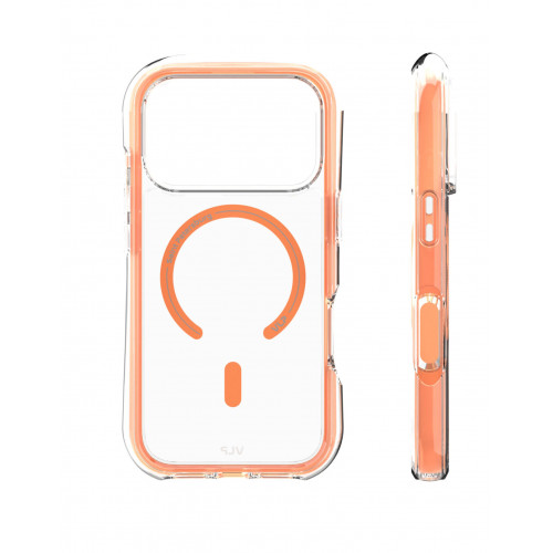 Чехол VLP Bubble Case для iPhone 17 Pro, оранжевый