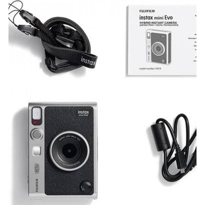 Фотоаппарат Fujifilm Instax Mini Evo, Black