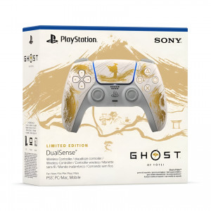 Геймпад Sony DualSense для PS5 Ghost of Yotei Limited Edition, Gold