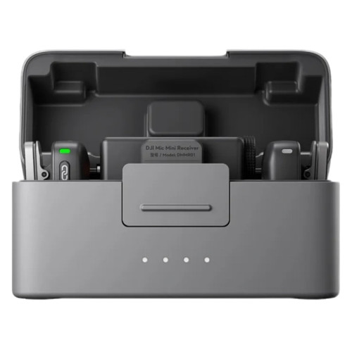 Микрофон беспроводной DJI MIC Mini (2 TX + 1 RX + Charging Case), Black
