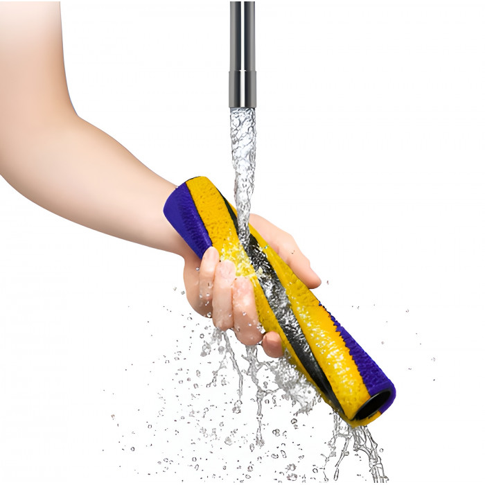 Пылесос беспроводной Dyson V12s Detect Slim Submarine Complete, Yellow/Nickel