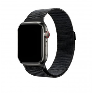 Ремешок uBear Spark миланское плетение для Apple Watch 38/40/41/41mm, черный