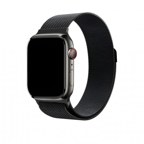 Ремешок uBear Spark миланское плетение для Apple Watch 38/40/41/41mm, черный