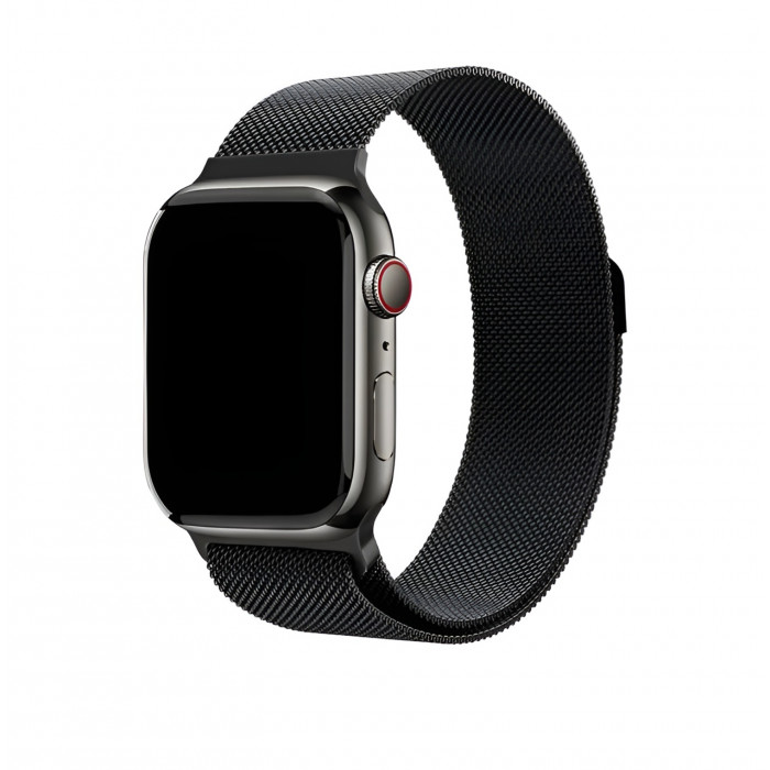 Ремешок uBear Spark миланское плетение для Apple Watch 38/40/41/41mm, черный