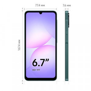 Смартфон Samsung Galaxy A07 4/128GB, Green