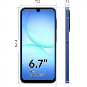Смартфон Samsung Galaxy A17 6/128GB, Blue