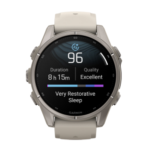 Умные часы Garmin Fenix 9 43mm, Туманно-серый, Ремешок черный