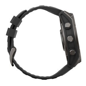 Умные часы Garmin Fenix 9 51mm, Угольно-серый, Ремешок черный