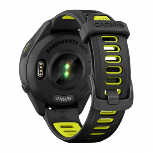 Умные часы Garmin Forerunner 265s, Черный, Ремешок черный