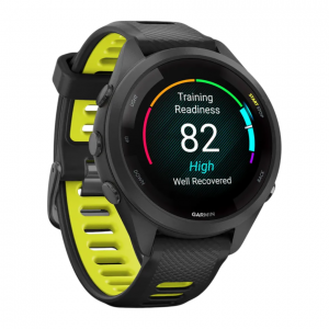Умные часы Garmin Forerunner 265s, Черный, Ремешок черный