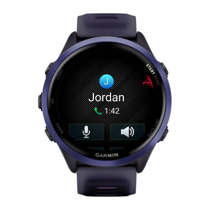 Умные часы Garmin Forerunner 570 47mm, Индиго, Ремешок фиолетовый