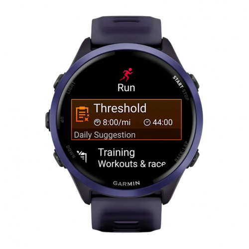 Умные часы Garmin Forerunner 570 47mm, Индиго, Ремешок фиолетовый