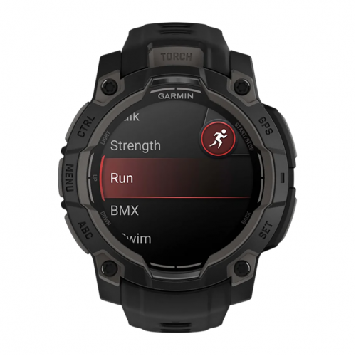 Умные часы Garmin Instinct 3 45mm Amoles Tactical Edition, Черный, Ремешок черный